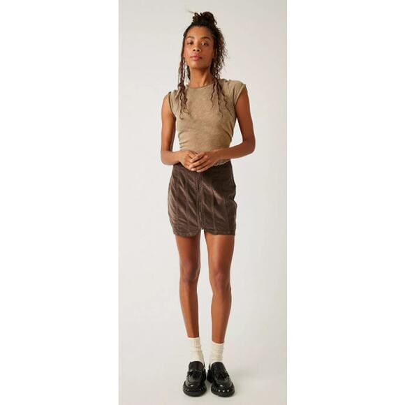 Free People Dresses & Skirts - Free People We The Free Layla Corduroy Miniskirt